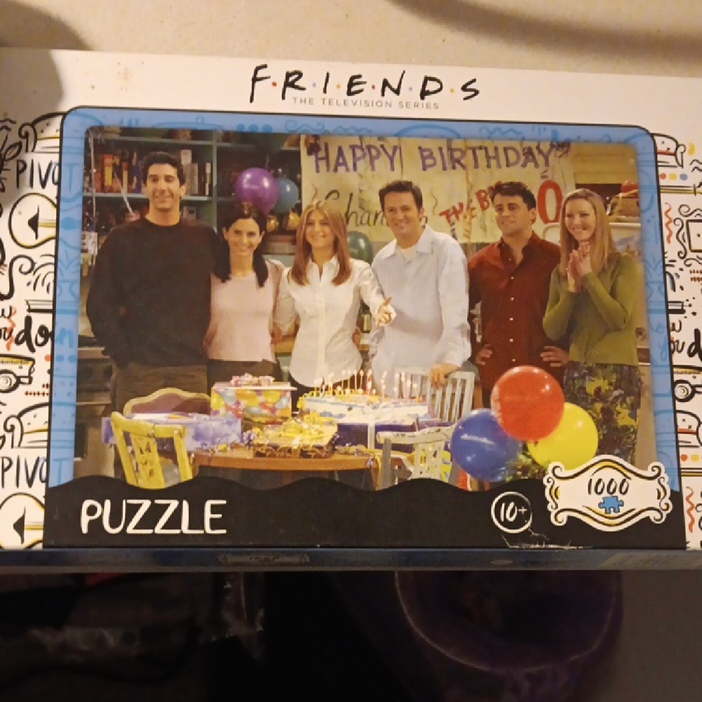 Friends TV Show Puzzle Collectible Ever Since The Passing Of.matthew.ñerry